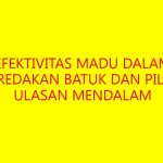 Efektivitas Madu dalam Meredakan Batuk dan Pilek – Ulasan Mendalam
