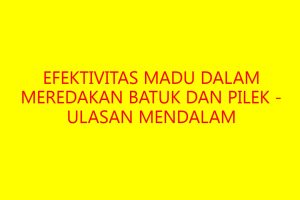 Efektivitas Madu dalam Meredakan Batuk dan Pilek – Ulasan Mendalam